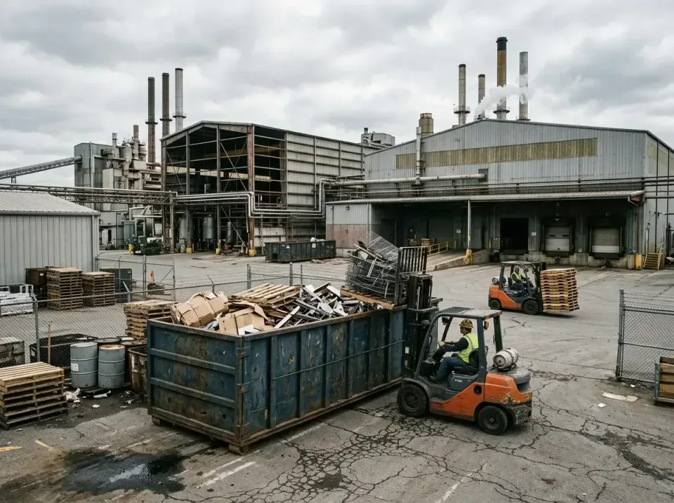industrial-factory-scrap-conta-003 — frequently asked questions, Cheap Roll-off Dumpster Rentals in Lely Resort, FL